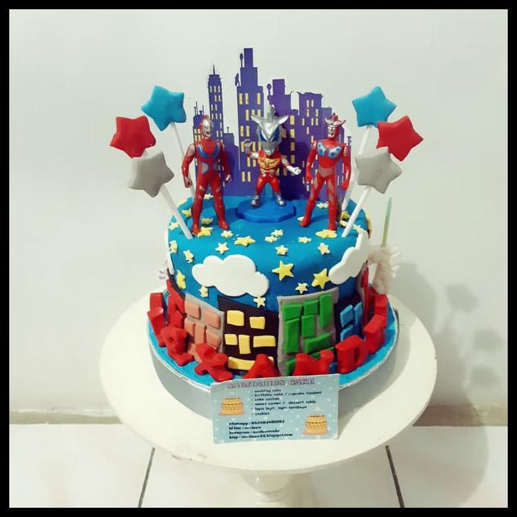 60+ Gambar Ultraman Kue Ulang Tahun Terlengkap Top