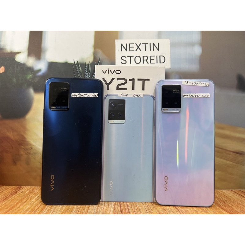 VIVO Y21T 6/128 Second Bekas Original