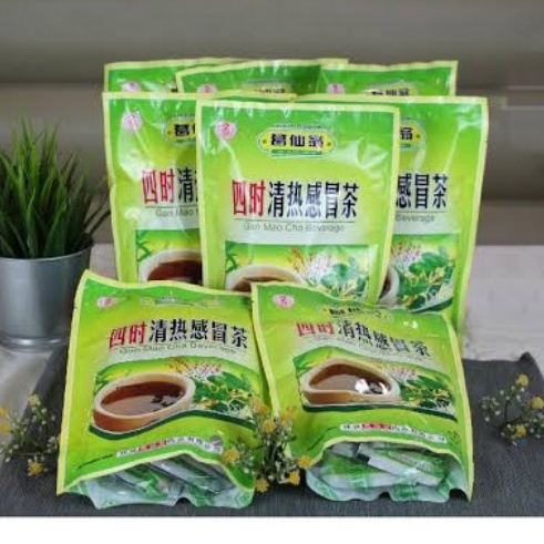 

Gan Mao Cha BEVERAGE Teh Herbal Untuk Flu Pilek & Panas Dalam Isi 16 Sachet