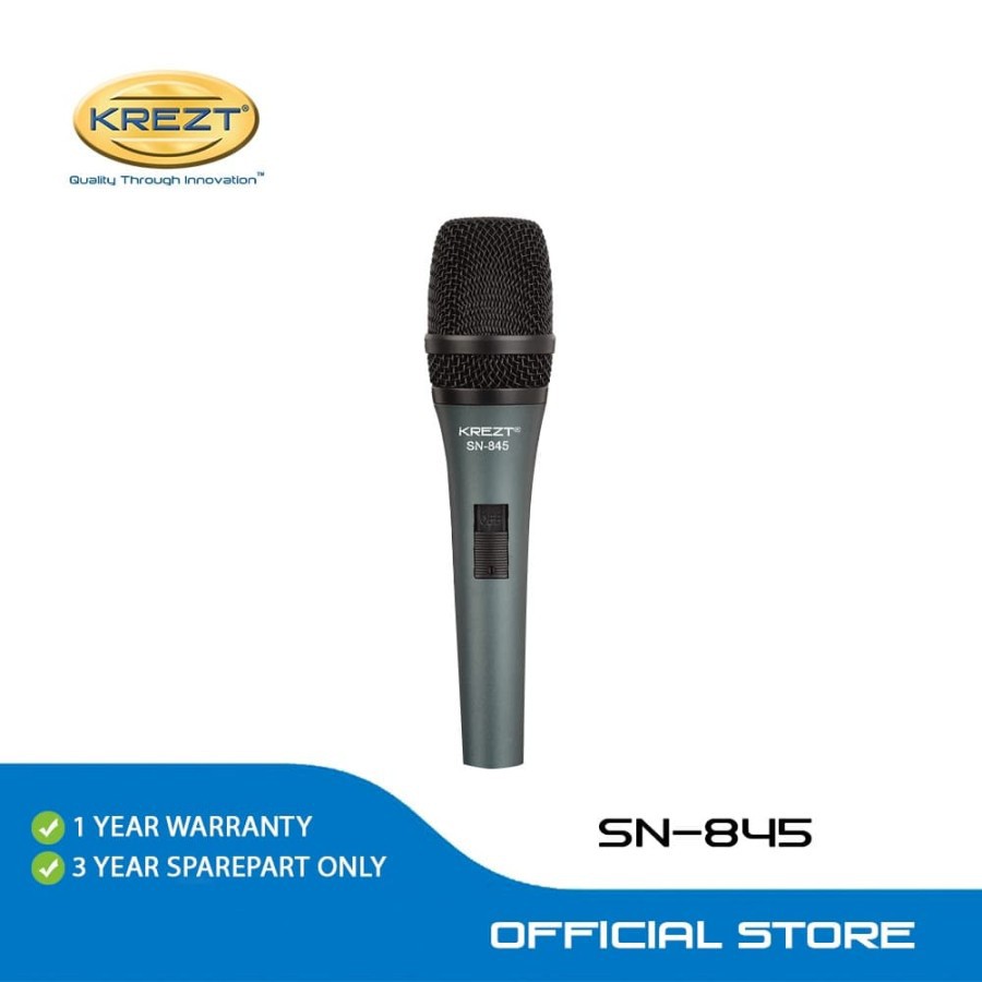 PROFESSIONAL DYNAMIC MICROPHONE KREZT SN-845