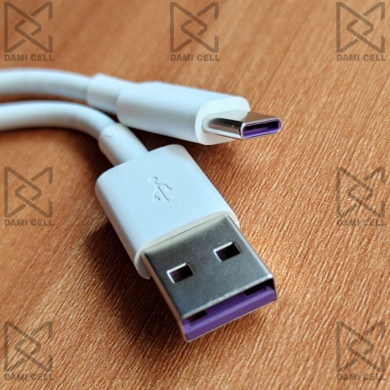 Kabel Data Huawei Super Cable 5A USB Type-C 22.5W Original