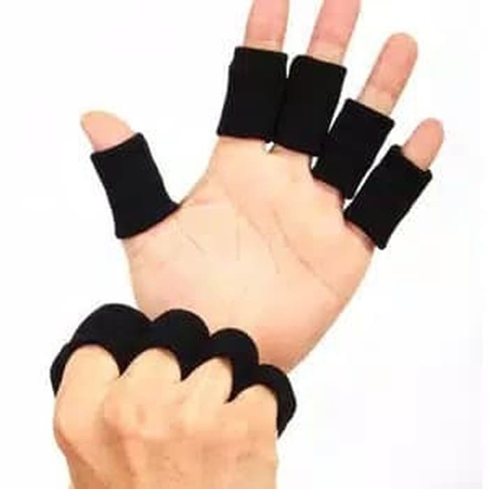 Finger Support / Deker Kain Pelindung 10 Jari Tangan / Deker Jari - ONLOOK