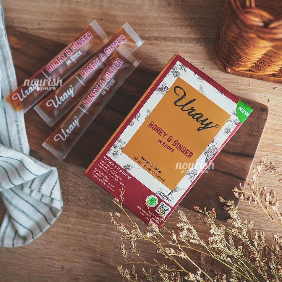 

idR7d7C--Madu Uray & Jahe Stick Sachet 10 stick (Raw Honey Ginger Madu Hutan)
