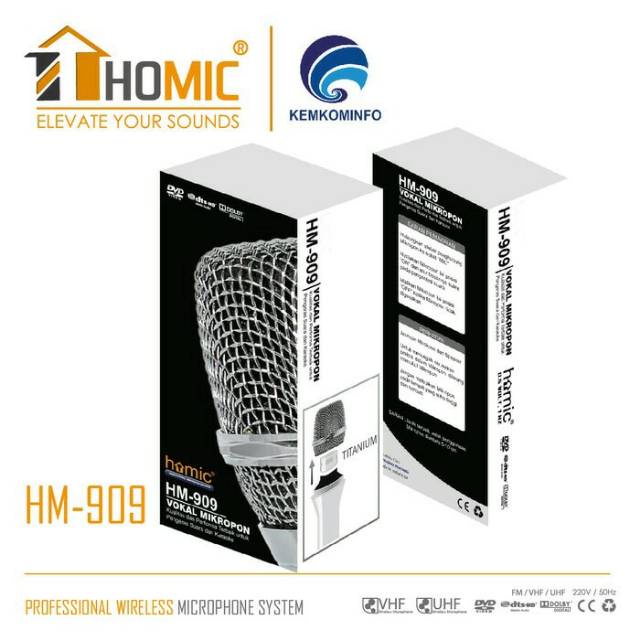 Mic Besi Kabel Homic HM 909