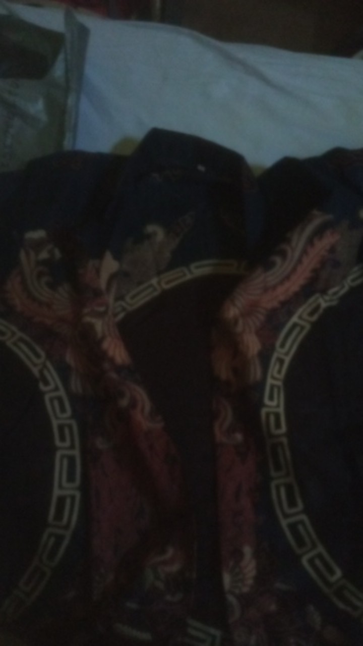 Kemeja Batik Pria Lengan Panjang Size M L Xl Xxl Bswart Batik Hrb026