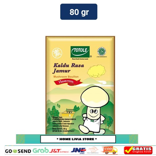 

Totole Kaldu Rasa Jamur 80gr