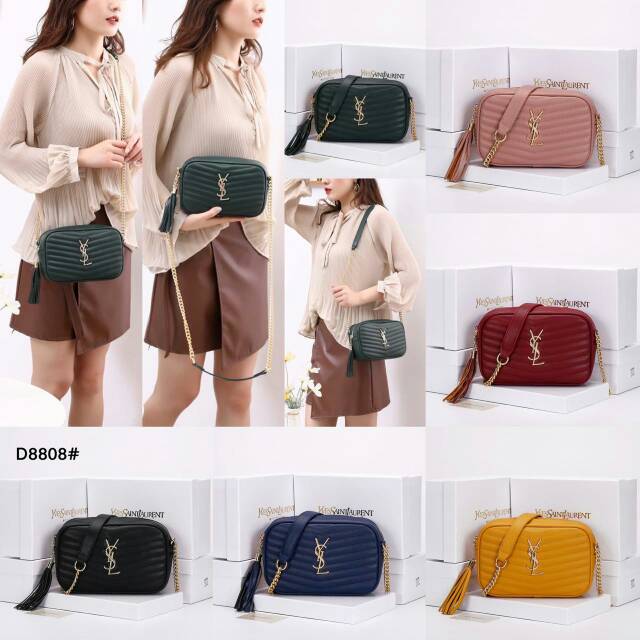 YSL Medium Monogramme lou satchel bag D 8808 #minibag