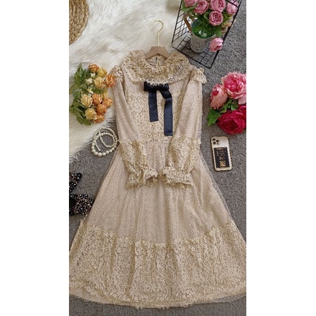 BEVERLY DRESS LACE