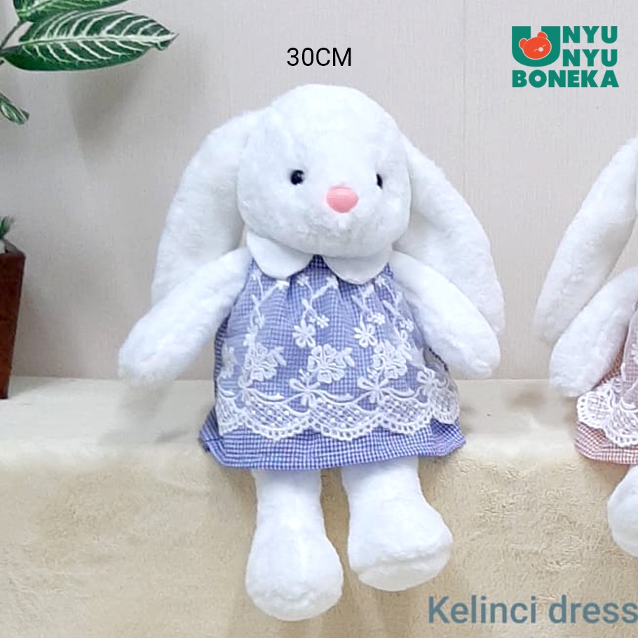 boneka kelinci bunny dress animal telinga panjang bahan import