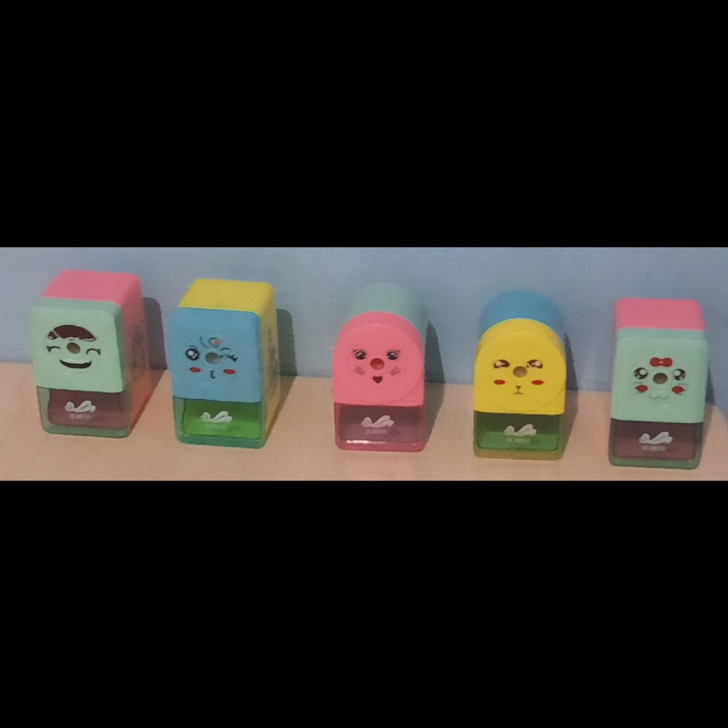 

Serutan Rautan Meja/ Putar/ Duduk Fancy Emoticon QLM836