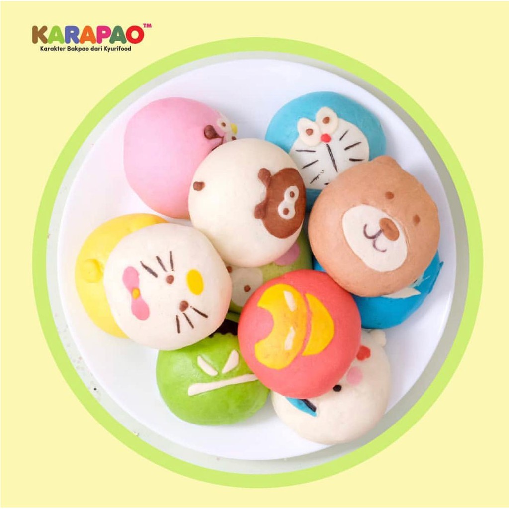 

Karapao Bakpao Karakter Frozen Halal dan Enak | Dimsum Bakpao 1 pack isi 6 pcs