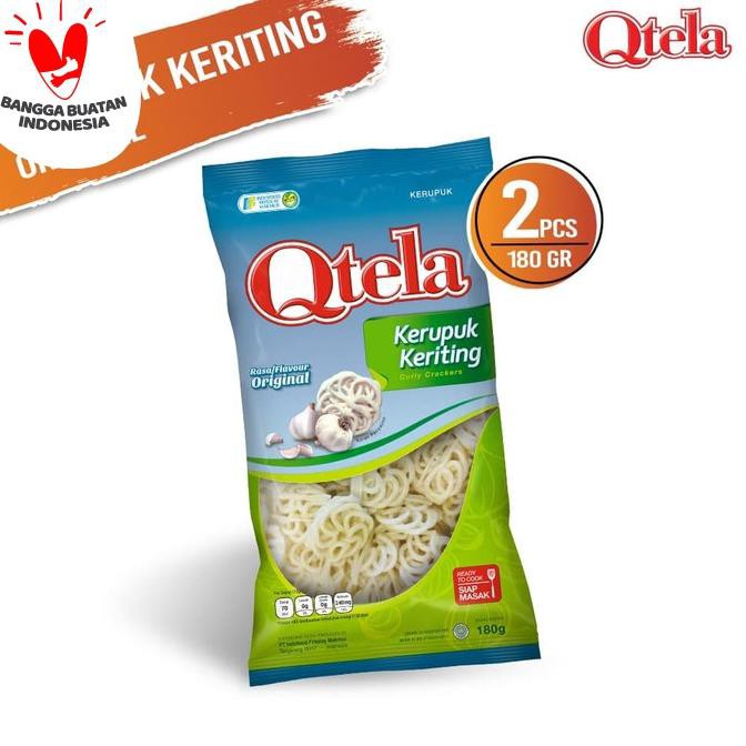 

Murah Qtela Kerupuk Keriting Original 180 Gr - 2 Pcs *