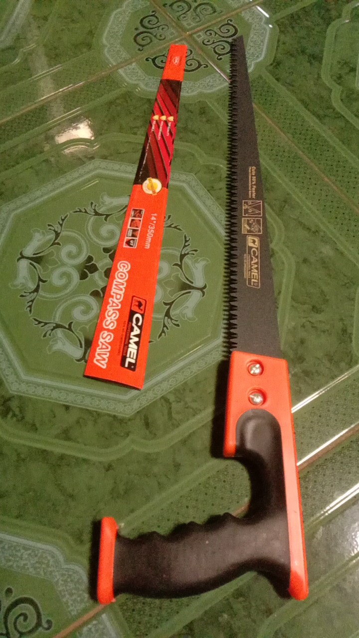 Compass Saw 14 Inch Camel Gergaji Kayu Lancip 35 Cm Gergaji Dahan