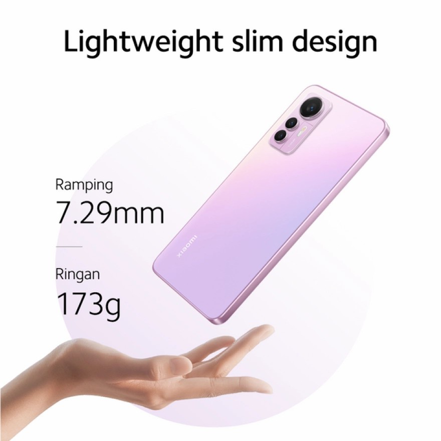 XIAOMI MI 12 LITE 8/256GB SMARTPHONE - GARANSI RESMI XIAOMI