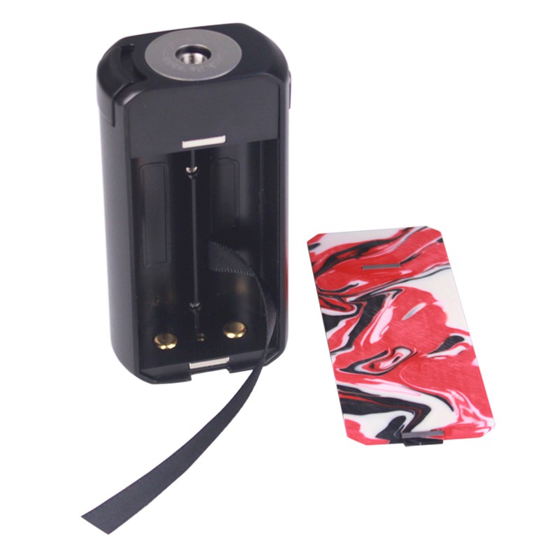 Augvape Druga Foxy Black Frame 150W Box Mod - RED WHITE RESIN - [Authentic]