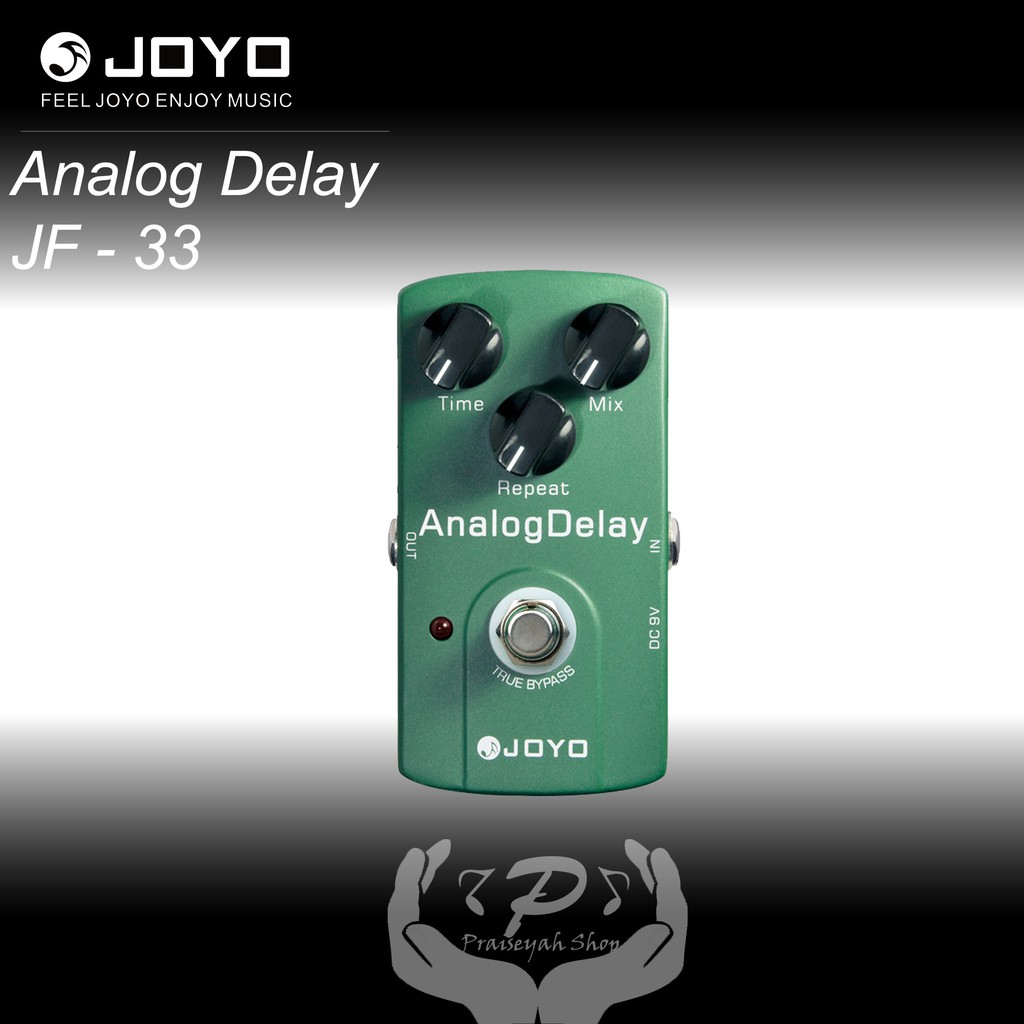 Joyo Analog Delay Efek Gitar JF 33 Original JF33