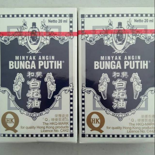 Minyak bunga putih 20 ml