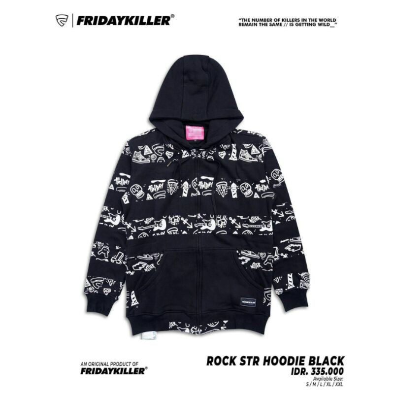 JAKET PRIA FRIDAY KILLER " ROCK STR "