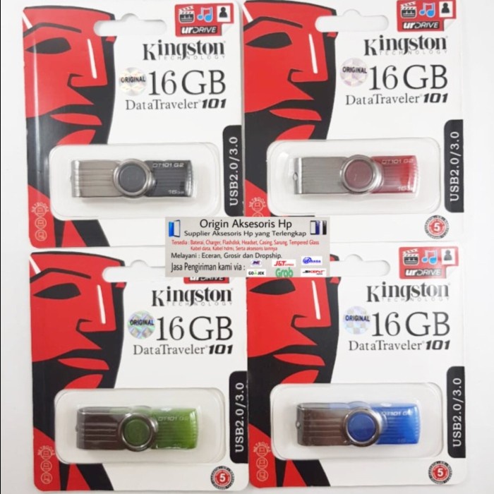 ORIGINAL Flashdisk Kingston 16GB Flashdrive