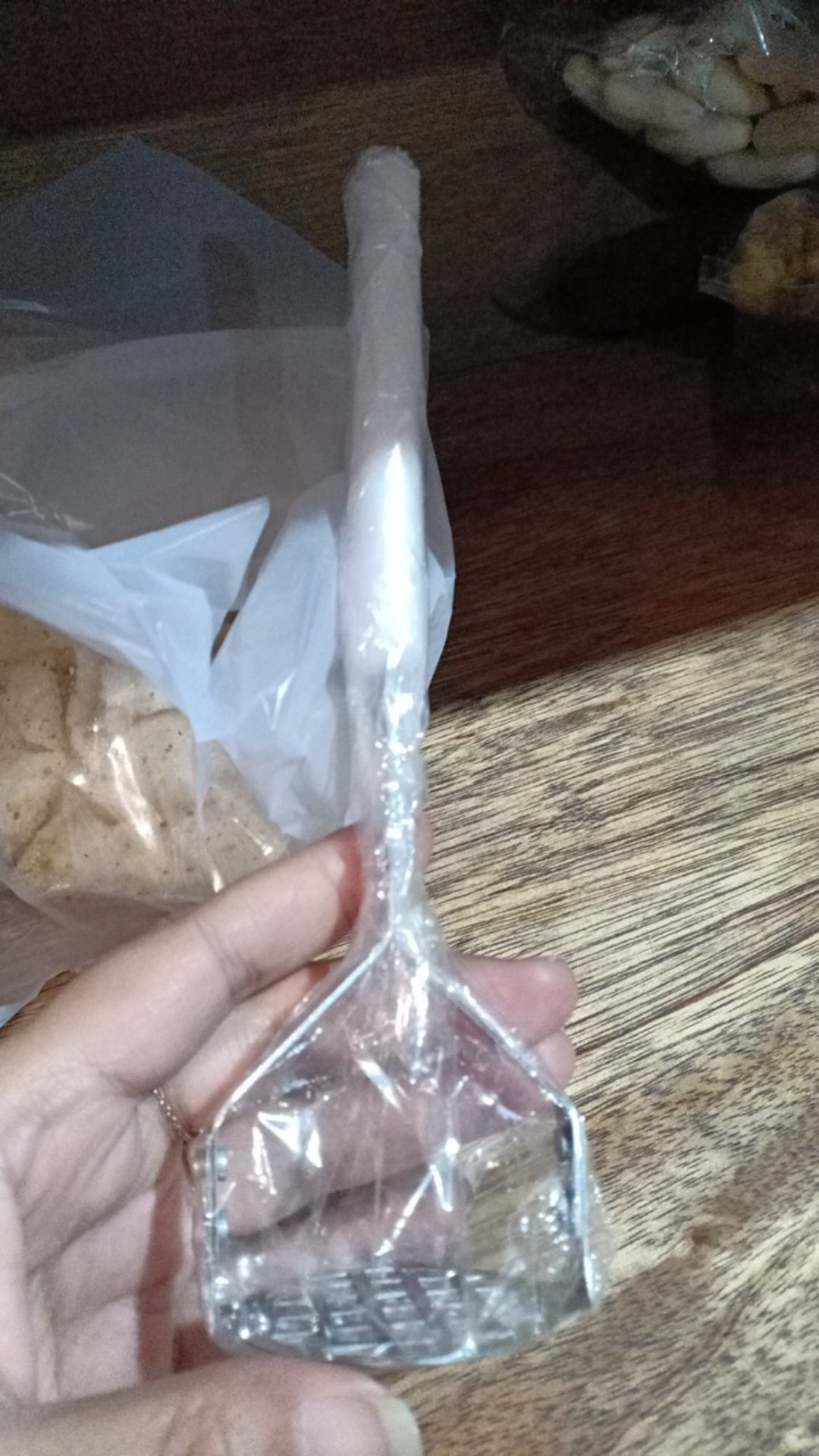 Alat Penumbuk Kentang / Buah-buahan / Sayuran Dengan Bahan Stainless Steel