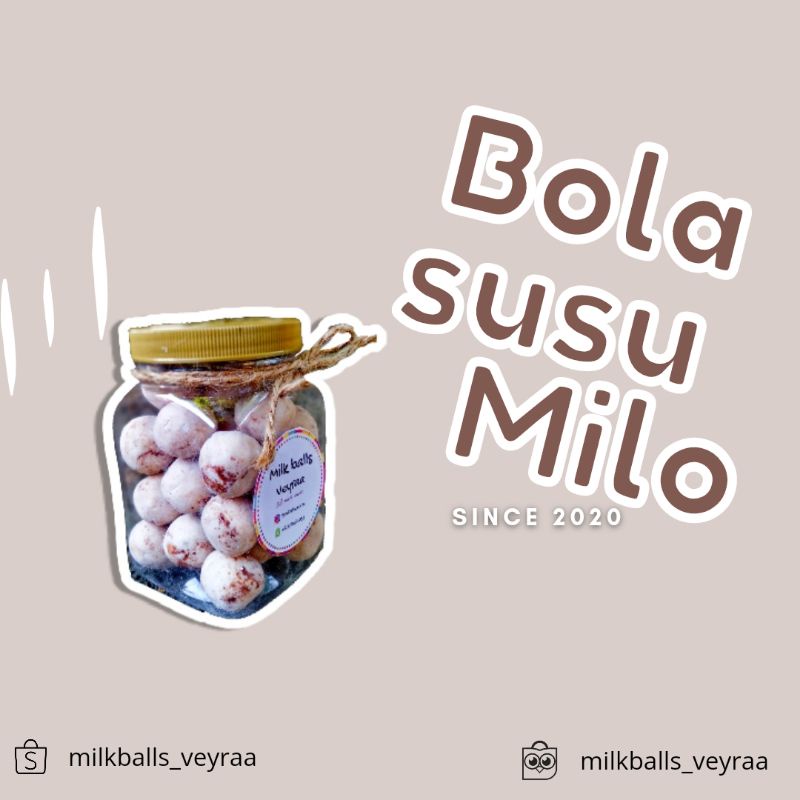 

Bola Susu Milo