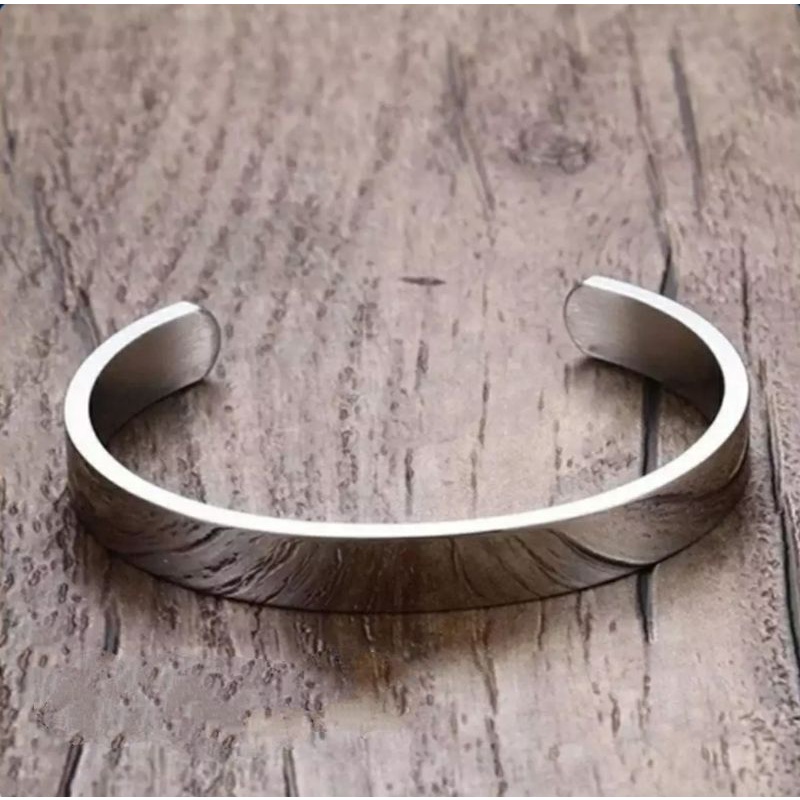GELANG BAJA TITANIUM PRIA KEREN UNIK DAN MANTAP ANTI KARAT ANTI LUNTUR TERBARU-2