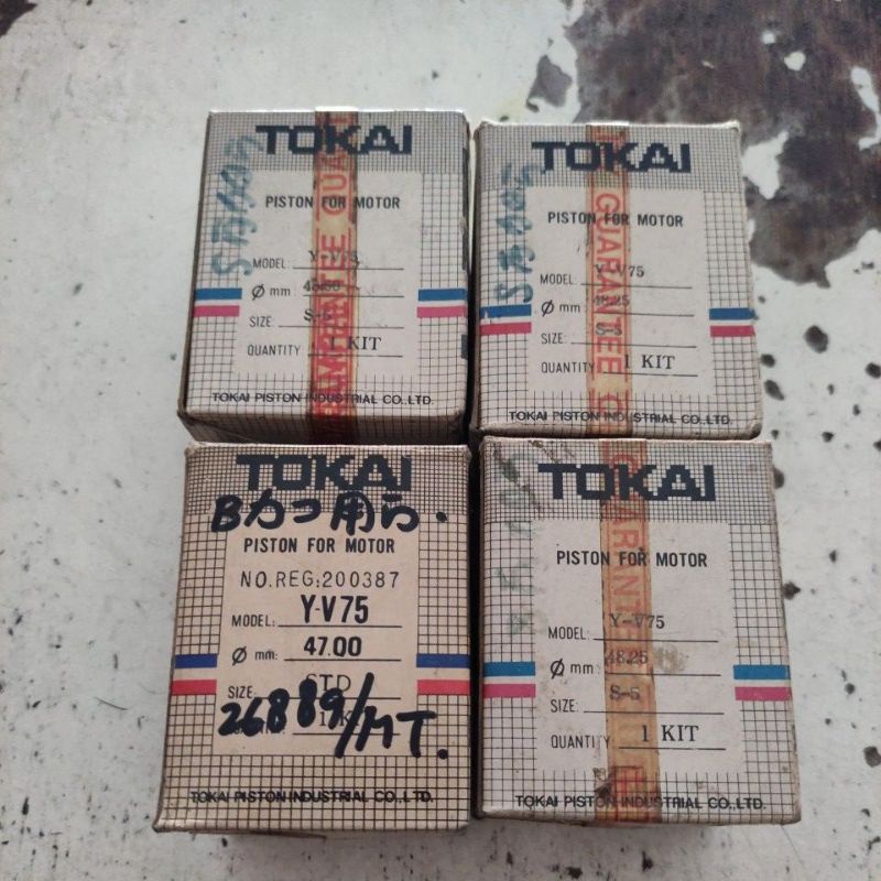 piston ring yamaha V75 TOKAI
