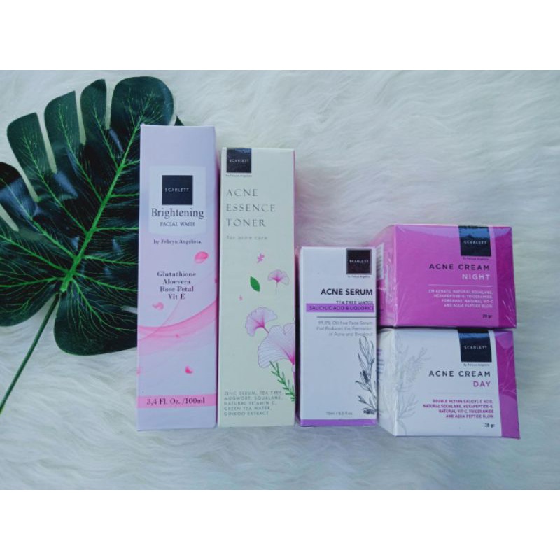 1 paket wajah scarlett Komplit