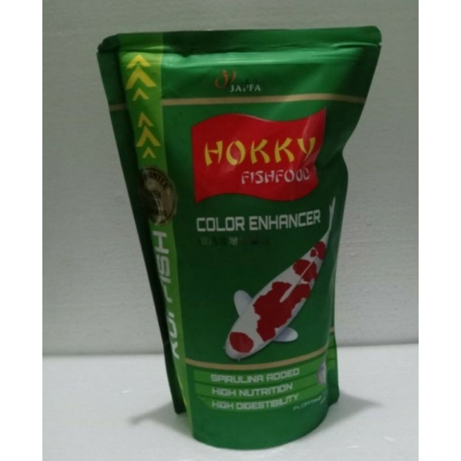 HOKKY SPIRULINA PAKAN IKAN KOI PAKAN IKAN KOKI PELET IKAN HIAS