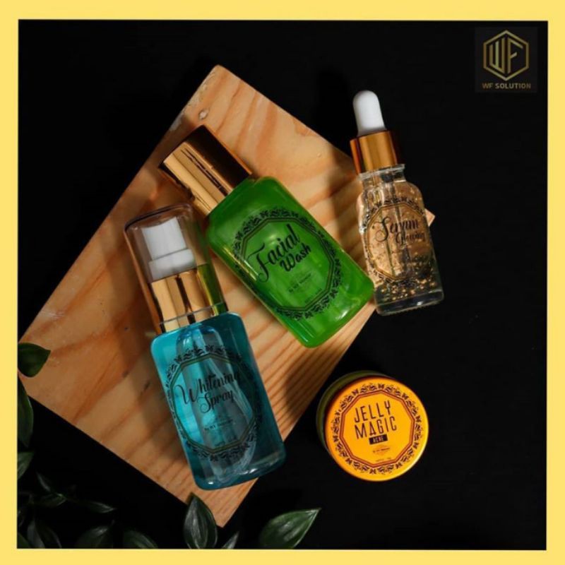 PAKET PERAWATAN WF SKINCARE  || Vitamin wajah paket acne (jerawat)