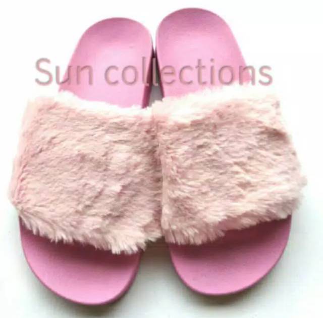 Sandal Selop Bulu Import CELLEO