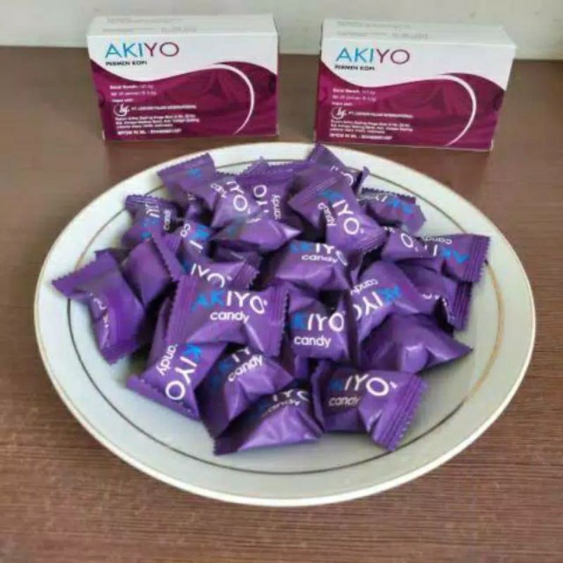 Jual Permen Akiyo Akiyo Candy Permen Kopi Stamina Ijin Bpom