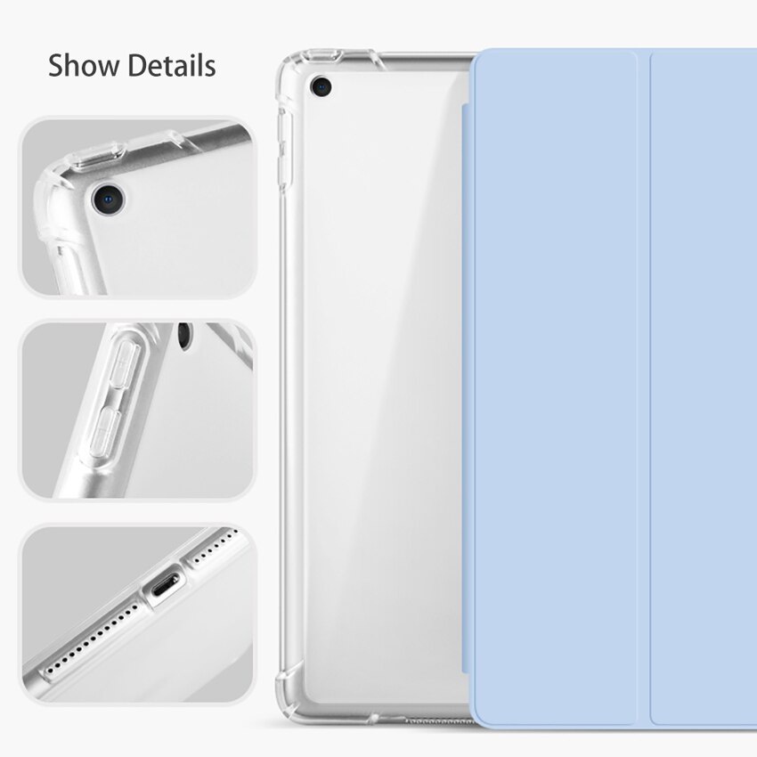 Flip Case Magnetik Bahan Kulit Dengan Slot Pena Untuk Apple Ipad Pro 11 Pro 2021 Generasi 3