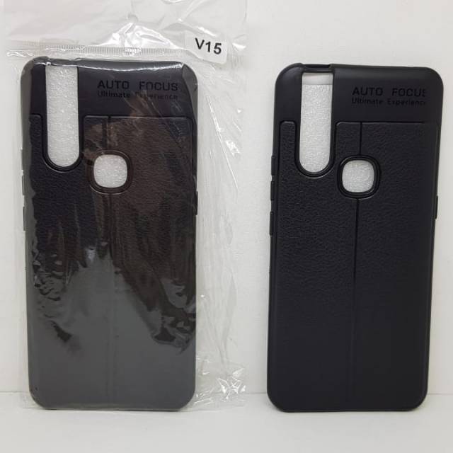 Auto Focus Vivo V15 6.53&quot; Soft Case Vivo V15 AUTOFOCUS Ultimate Experience Motif Kulit Jeruk