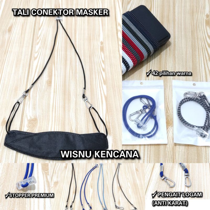 tali masker / konektor masker / tali hijab