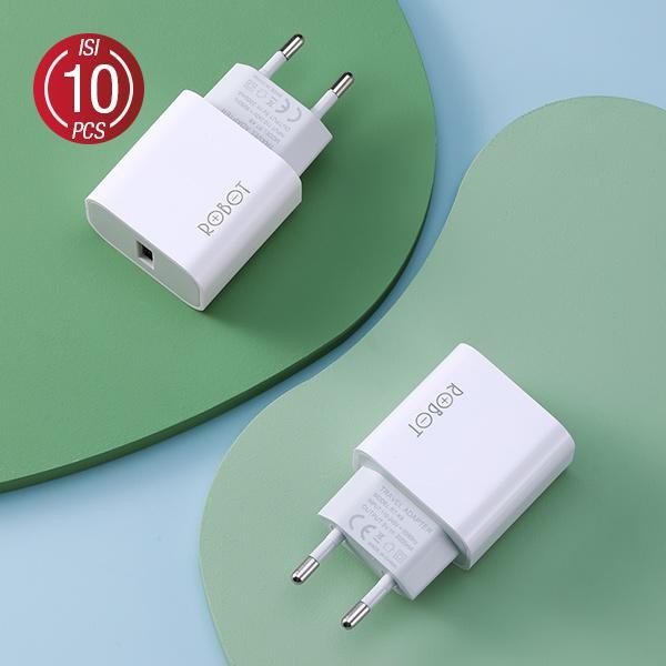 Adaptor Kepala Charger Robot RT-K8 10W 2A Adapter Xiaomi Oppo Samsung