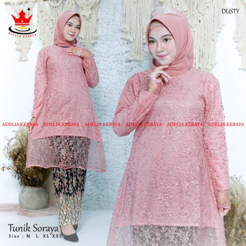 Kebaya tulle jumbo - fashion wanita terbaru bahn tulle ...