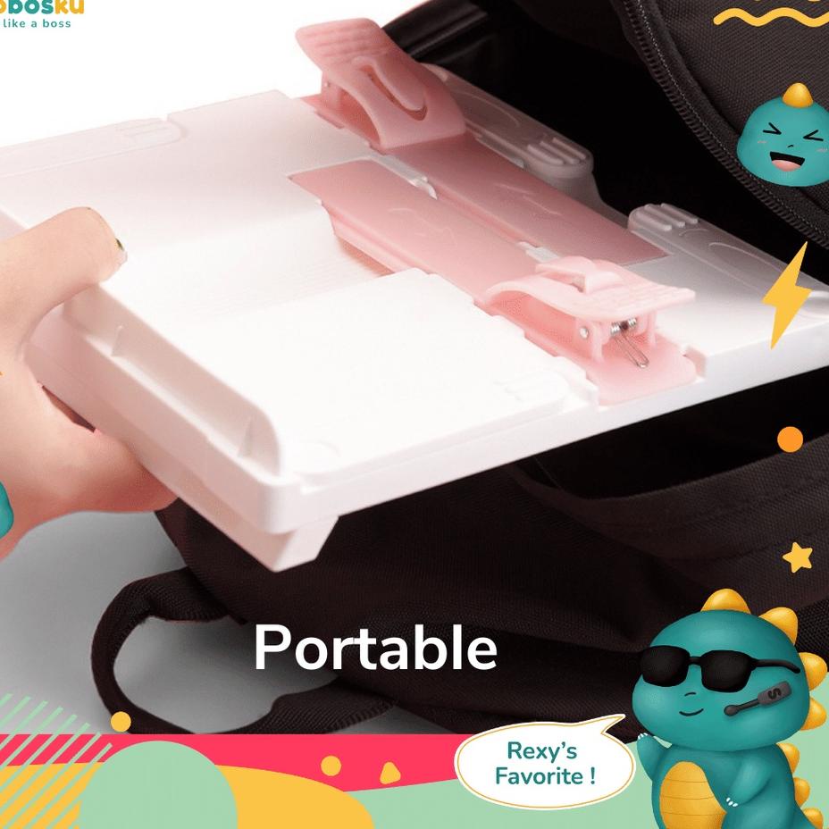 

EXCLUSIVE!PENYANGGA BUKU BOOK STAND READING HOLDER TABLET AESTHETIC PENAHAN BUKU BACA PORTABLE|RA4