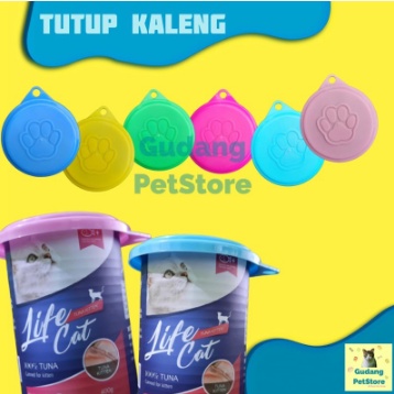 Tutup Kaleng Makanan Kucing ( Tutup Makanan Kaleng Kucing )