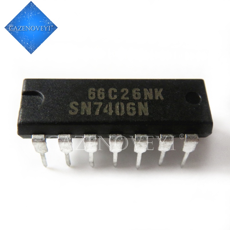 5pcs Ic Sn7406N Sn7406 Dip-14