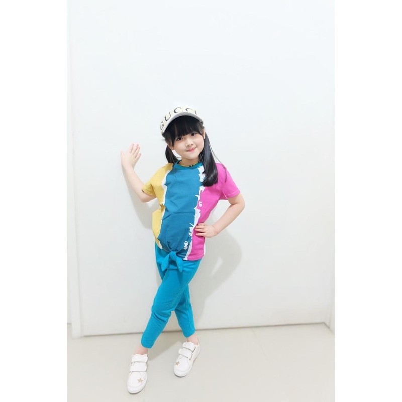 Setelan Anak Ribbon Funkids