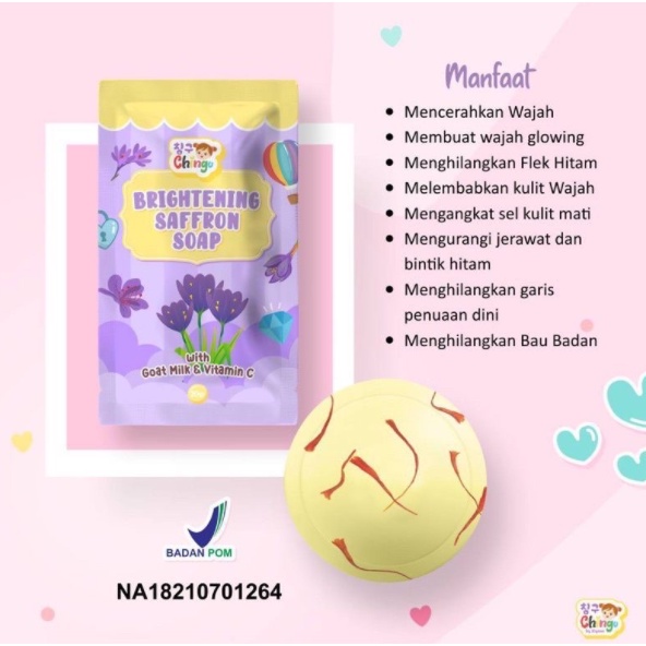 DEALER RESMI - Sabun Yeppu Yeppu Chingu by Kiyowo Brightening Collagen Soap Travel Size 20gr Sabun Yeppu X Chingu Sabun Pencerah Kulit