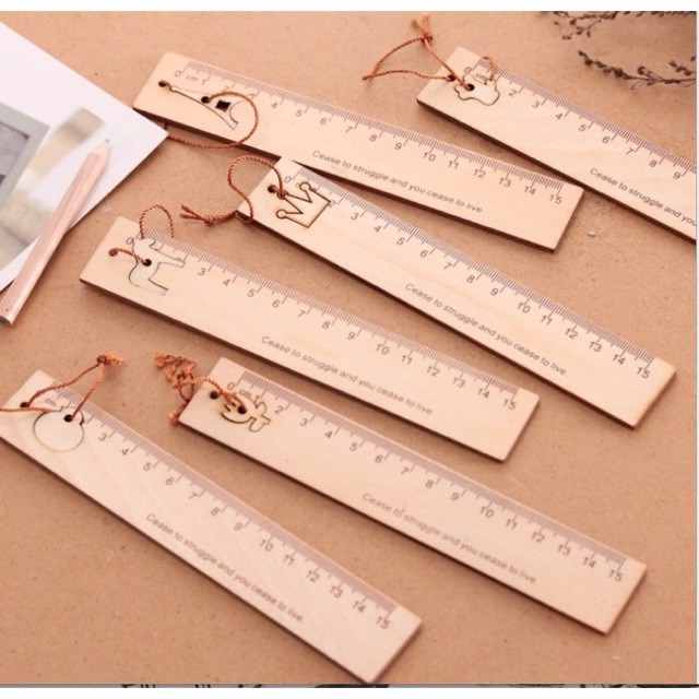

Penggaris Kayu Puzzle 15cm