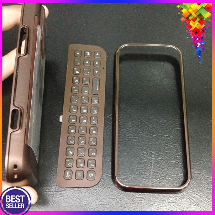 ACC HP MURAH CASING NOKIA N97 MINI QWERTY COMMUNICATOR MOCCA