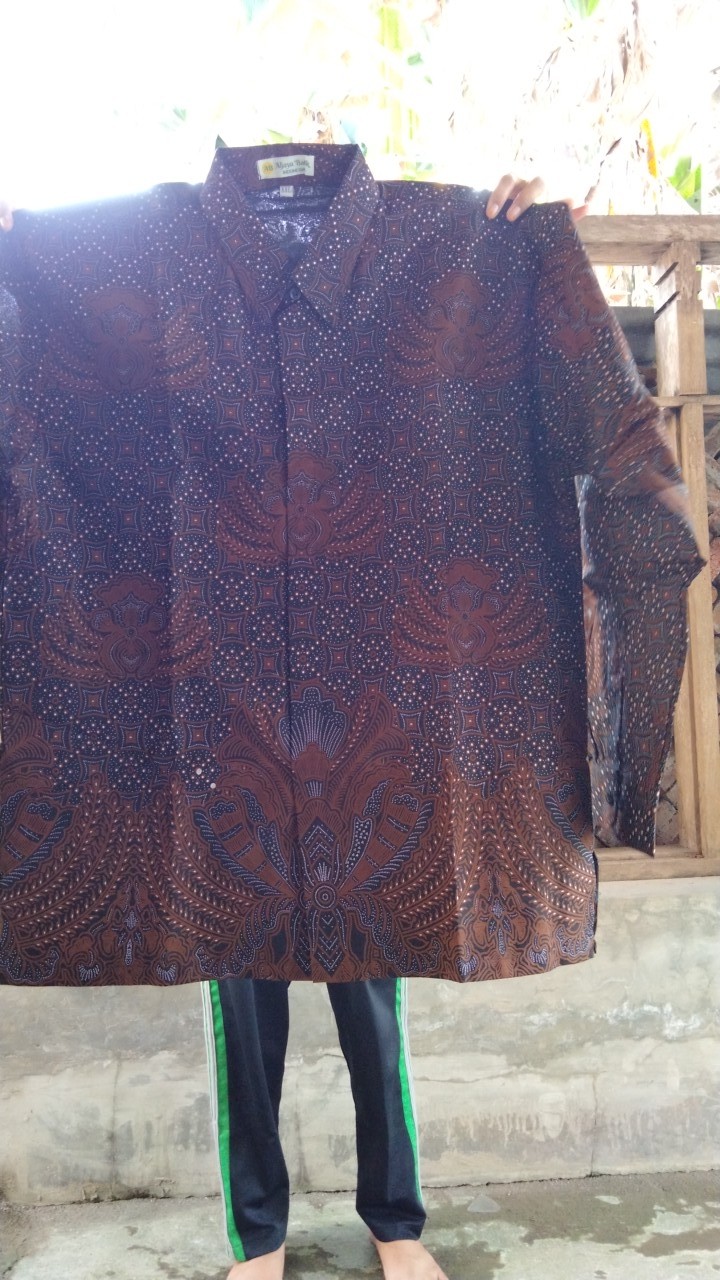 Batik Pria Galing Irso Full Furing Katun Halus Ori Solo