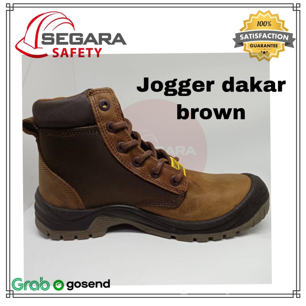 SEPATU SAFETY JOGGER DAKAR BROWN ORIGINAL