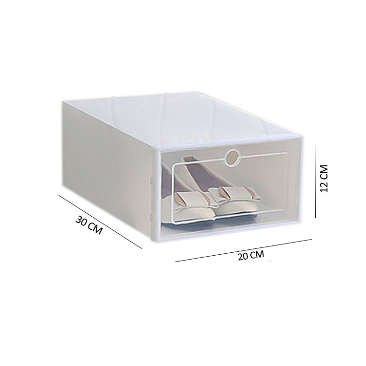 Paket Box Sepatu 5 Pcs Warna Random Storage box Serbaguna WD