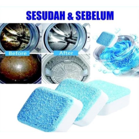 Tablet pembersih mesin cuci / deep cleaning