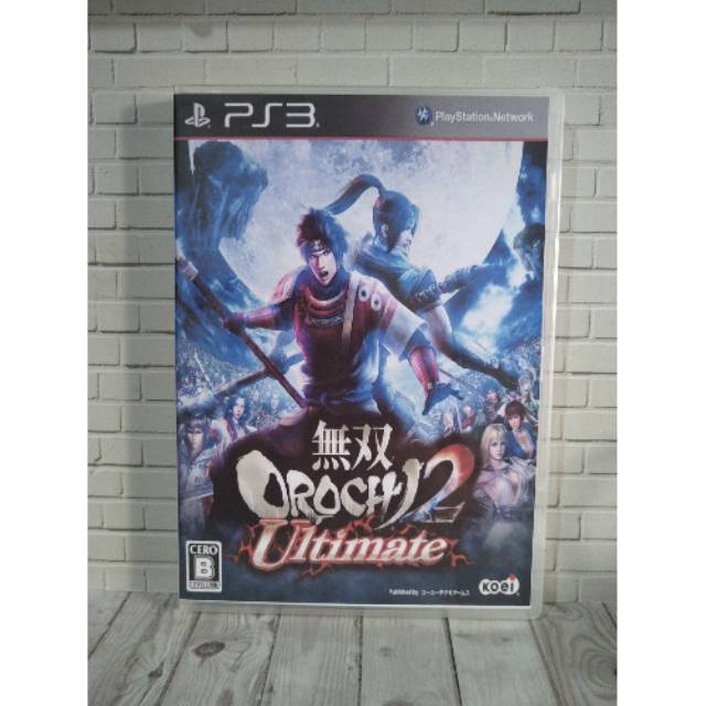 BD CD KASET ORIGINAL PS3 OROCHI 2 ULTIMATE BAHASA JEPANG