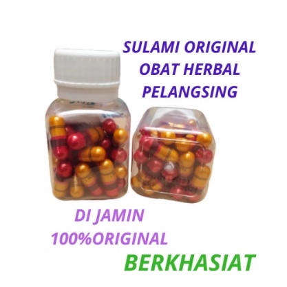 COD - Sulami original 100% asli BPOM isi 30 kapsul sulami pelangsing Kapsul Diet Original detox